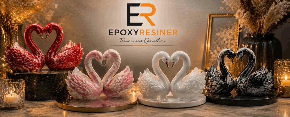 Herstellung der Epoxidharz-Kunstwerke