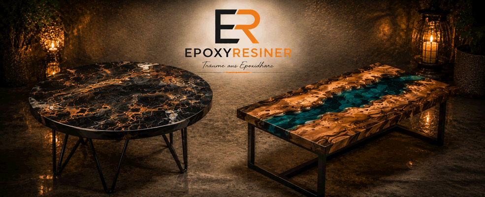 Herstellung der Epoxidharz-Kunstwerke