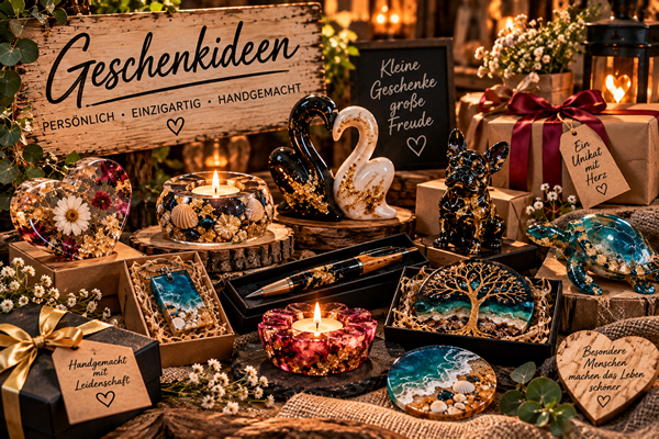 Geschenkideen aus Epoxidharz
