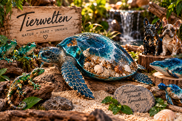 Tierwelten aus Epoxidharz